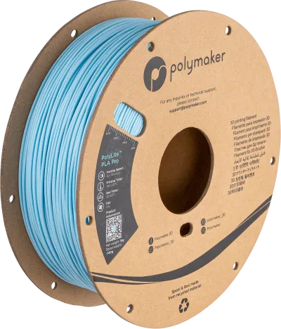 PolyLite PLA Pro — Light Blue