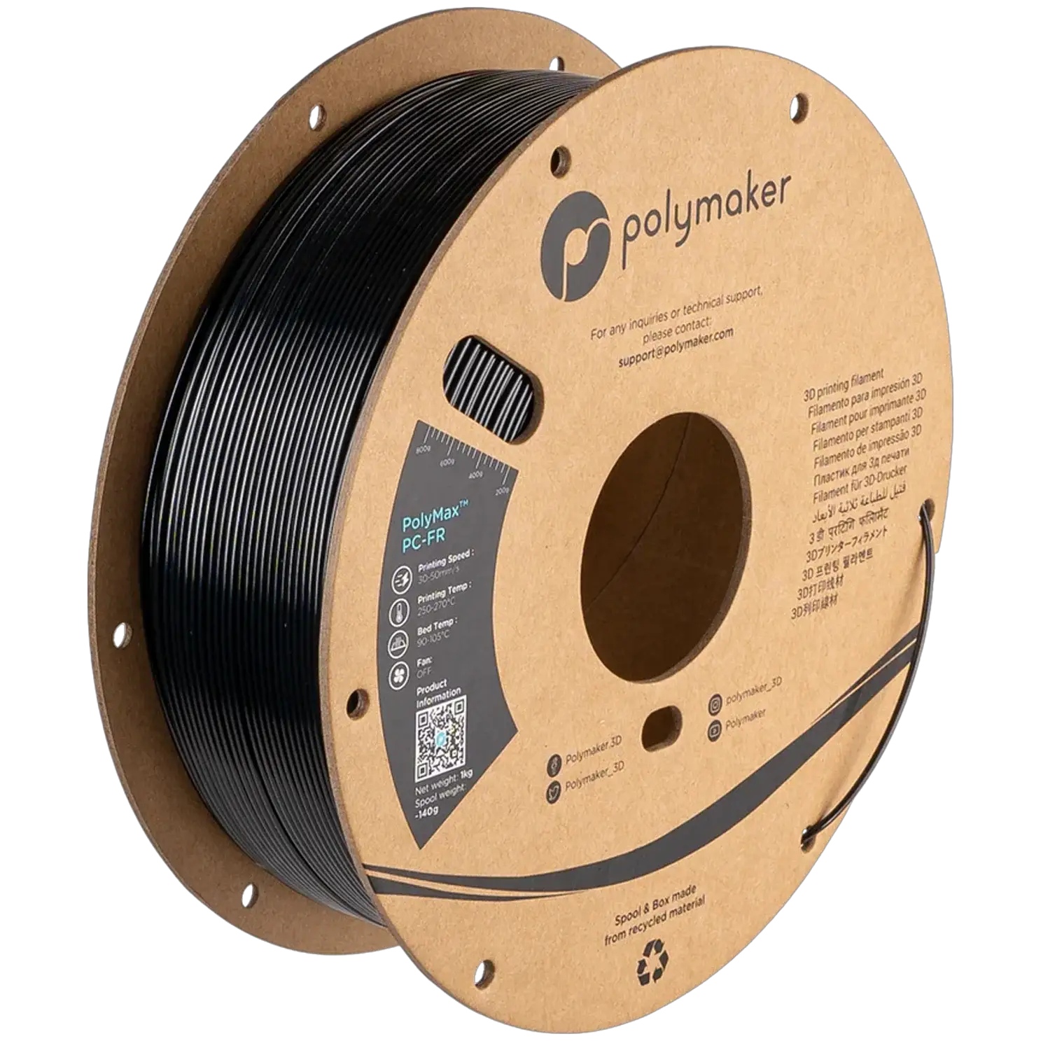 PolyMax PC-FR — Black