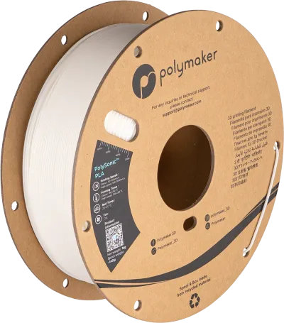 PolySonic PLA — White