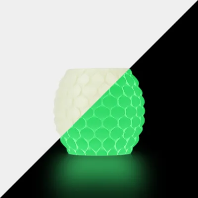 SUNLU PETG Glow — Glow in the Dark White (to Green)