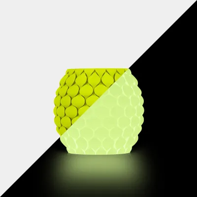 SUNLU PETG Glow — Glow in the Dark Yellow