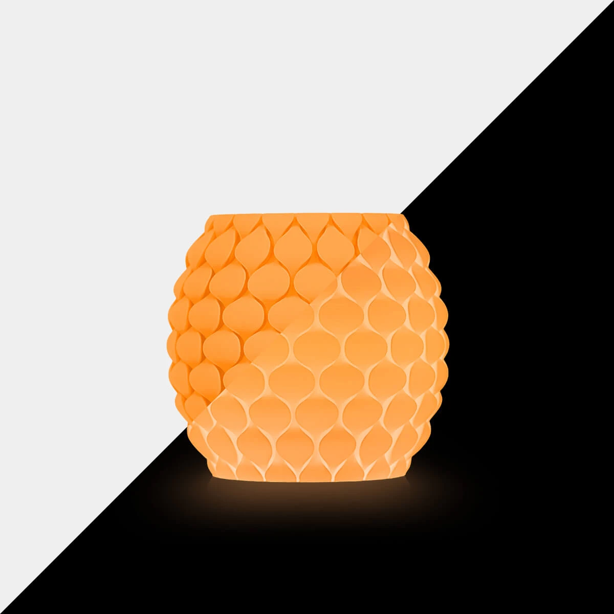 SUNLU PLA Glow — Cyber Orange