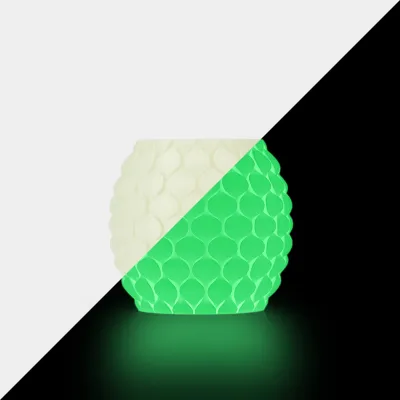 SUNLU PLA Glow — Glow in the Dark White (to Green)